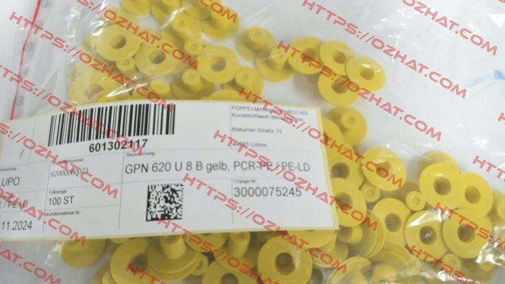 620 0008 0073 / GPN 620 U 8 B Poppelmann
