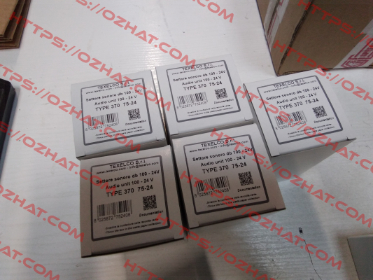 370 75-24 24V AC/DC 100 dB TEXELCO