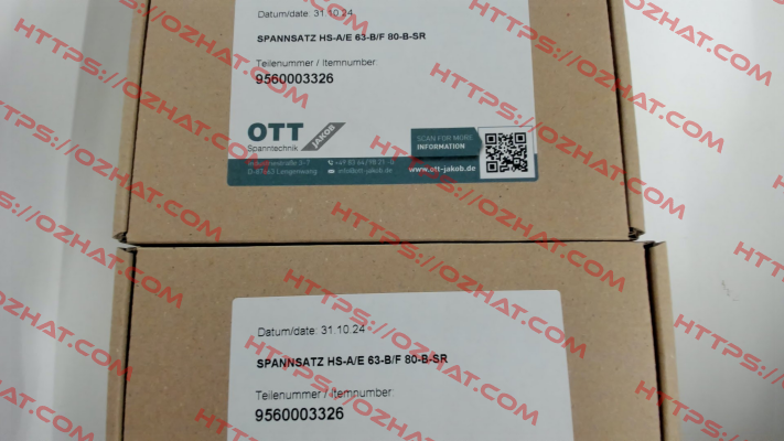 9560003326 OTT-JAKOB