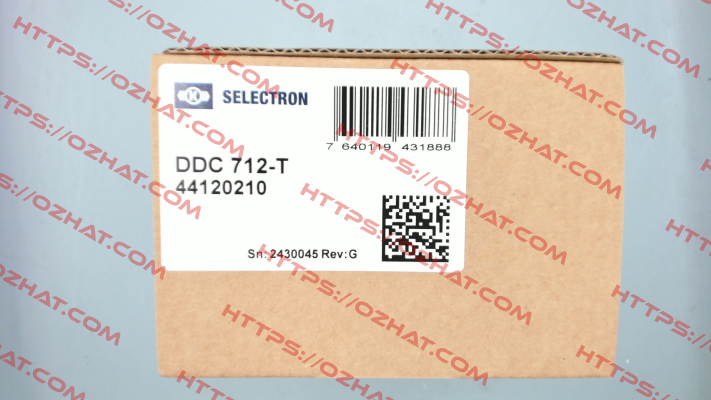 DDC 712-T (44 120 210) Selectron