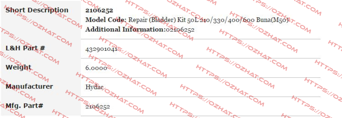 2106252    Hydac