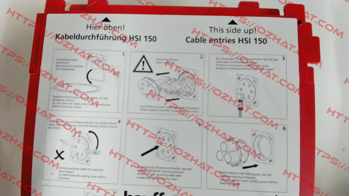 HSI150 1x1 K/100 (3030303428) HAUFF-TECHNIK