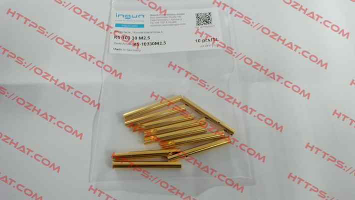 KS-103 30 M2.5 Ingun