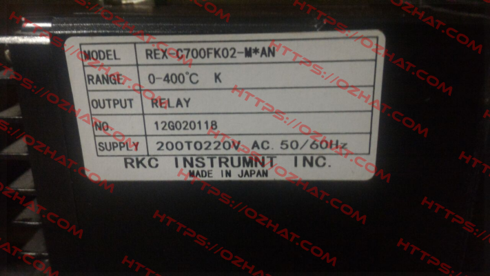 REX-C700FK02-M*AN  Rkc Instruments