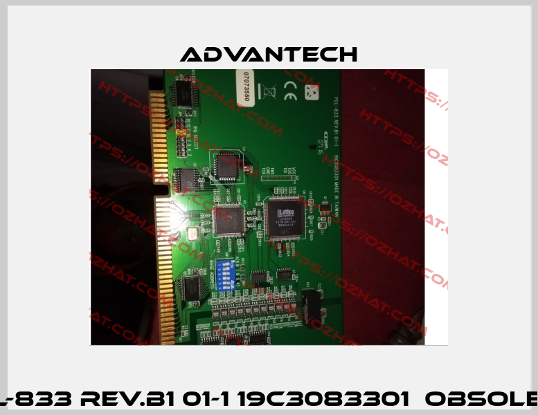 PCL-833 Rev.B1 01-1 19C3083301  Obsolete  Advantech