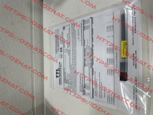 SDS-0350-NISTCERT Carbide Probes