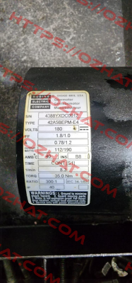 coal for 42A5BEPM-E4 BODINE ELECTRIC