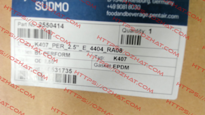 2550414 / Typ: K407 Südmo