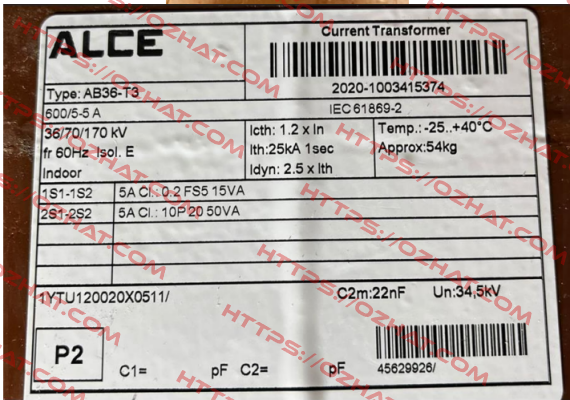AB36-T3 401477 Alce
