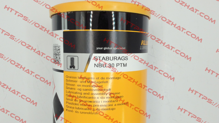 Staburags NBU 30 PTM-1,2 kg Kluber