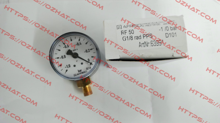 RF50 -1/0bar 1/8 rad PPS D101 Afriso