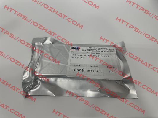 10008 Act Test Panels