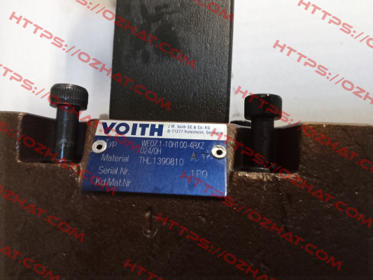 THL.1390810, WE07.1-10H100-4RXZ24/0H A-T Voith