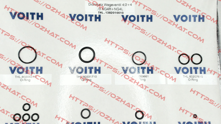 WEM223... -10H Zf directional valve seal set Voith