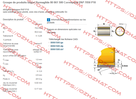 80061500 Permaglide