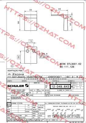STL3001-K2 Mink Bürsten
