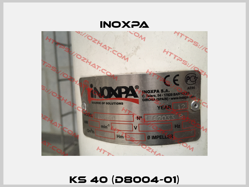 KS 40 (D8004-01) Inoxpa