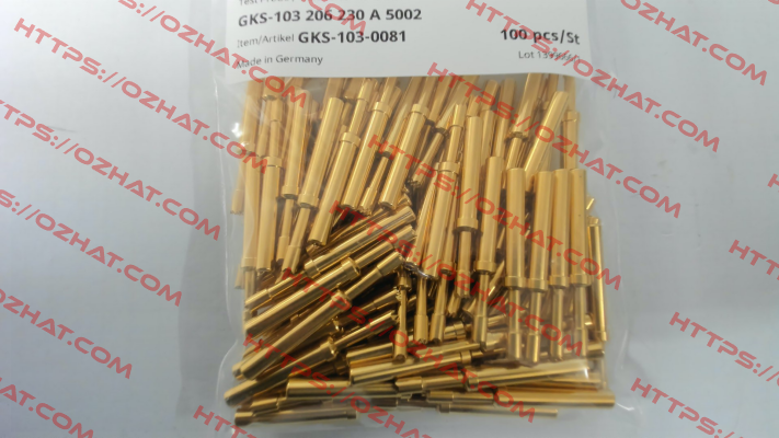 GKS-103-0081 / GKS-103 206 230 A 5002 Ingun