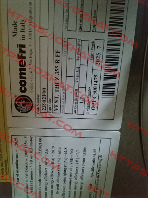 THLZ 355 R FF Comefri