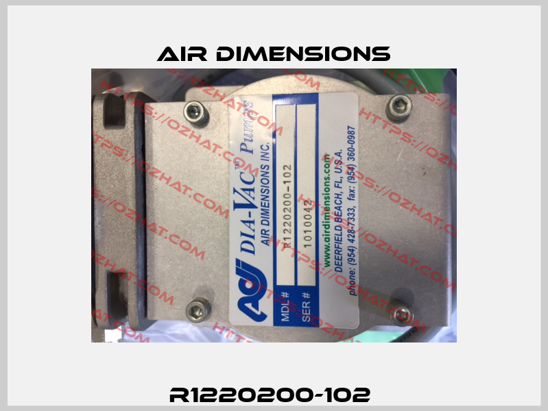 R1220200-102  Air Dimensions