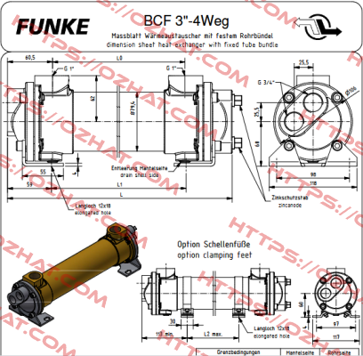BCF 304-B15-4Weg Funke