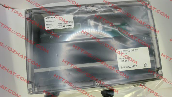 p/n: 10603228, type: RM-BV 12 DP (IN 24 V, OUT 24 V) Reco