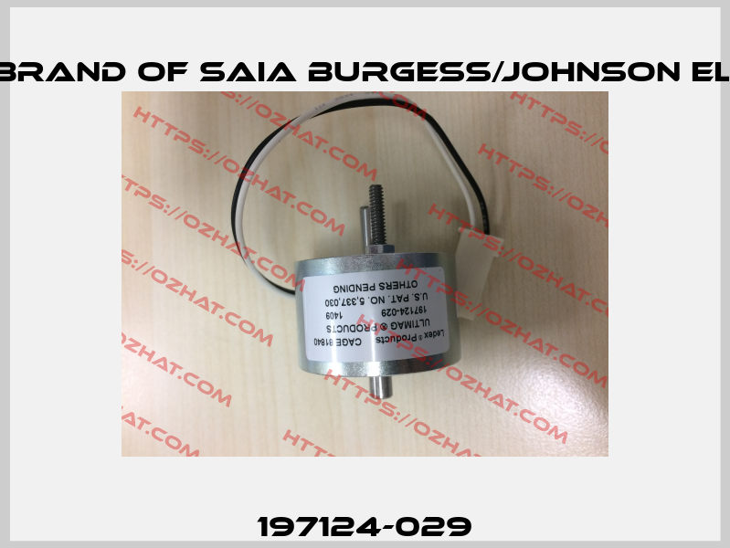 197124-029 Ledex (brand of Saia Burgess/Johnson Electric)