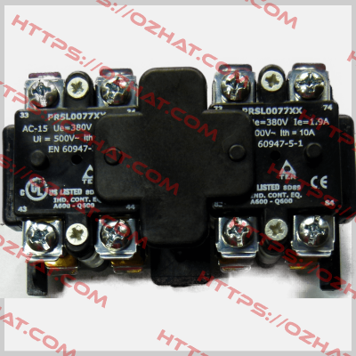 PRSL0077XX/Contact element - SPA - double - 2×(2NC+2NO) Ter Tecno Elettrica Ravasi
