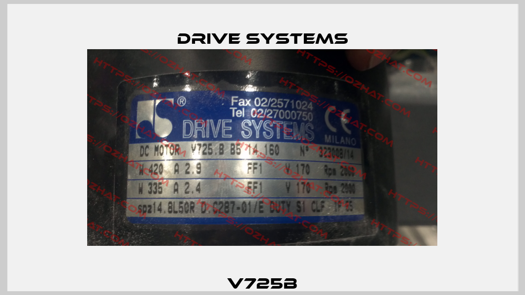 V725B Drive Systems