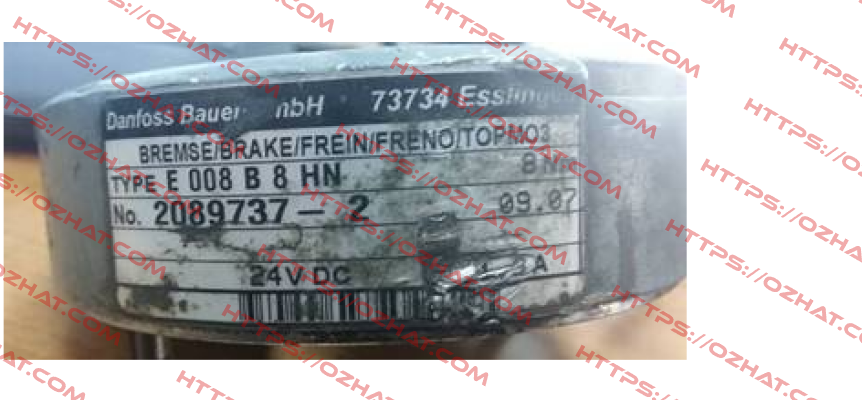 ETB E008B8HN GS 24 V 8 NM  Bauer