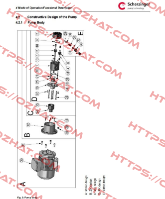 piece 3 to 4030-280-ZK71-140-B58 /120584 Scherzinger