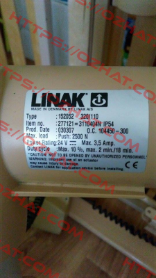 Type: 152052 320/110 oem Linak
