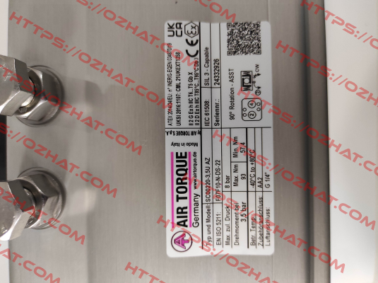 AT351US07 (SC00220-3,5UF07F1022AZ) Air Torque