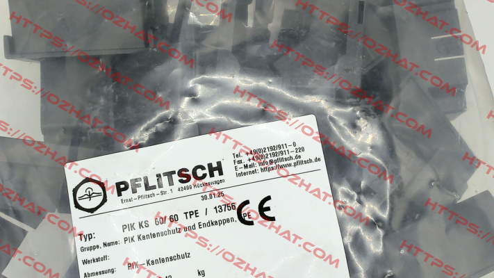 PIK KS 60/ 60 TPE PFLITSCH