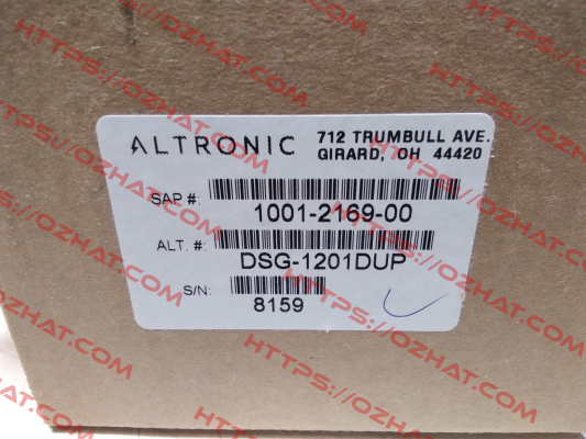 ALTDSG-1201DUP Altronic