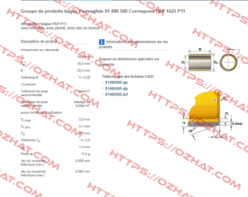 81480500 Permaglide