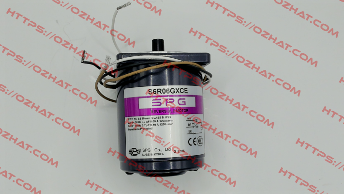 S6R06GXCE Spg Motor
