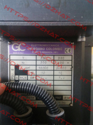 RV116/2240FB3ISO30CRPD GIORDANO COLOMBO