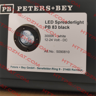 5090810 Type: PB 83 Peters-Bey