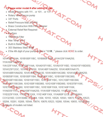 101A100F11BA170  Procon