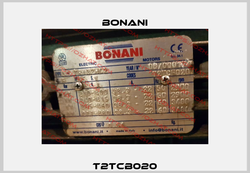 T2TCB020 Bonani