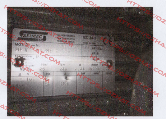 Cod.ZA09103250  Seimec (Rossi)