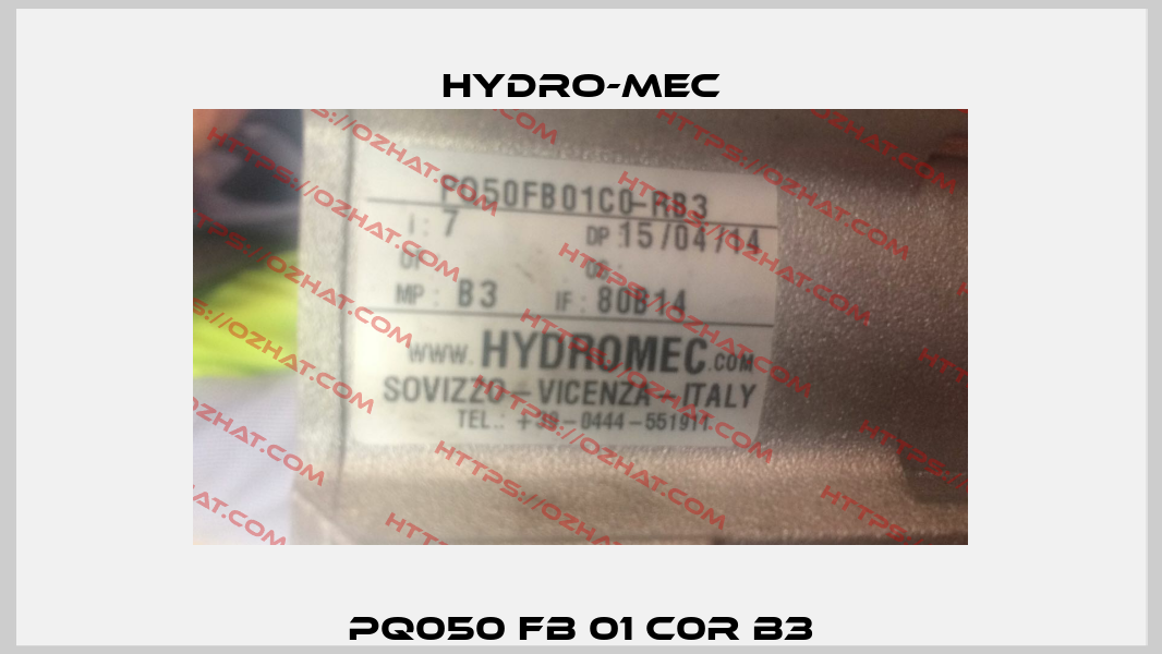 PQ050 FB 01 C0R B3 Hydro-Mec