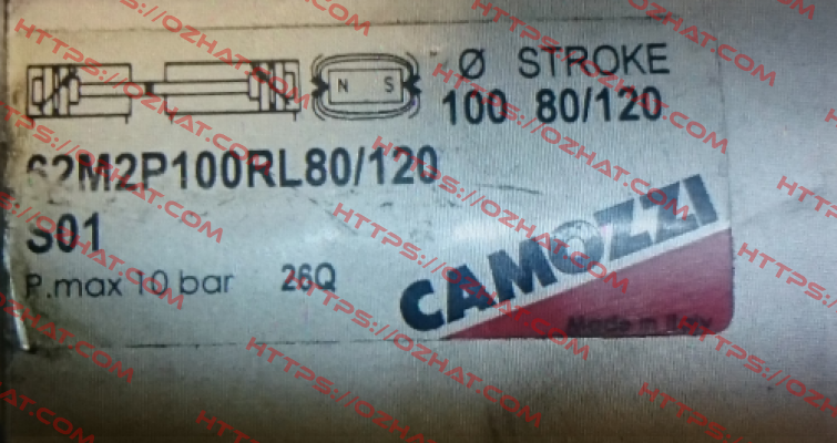62M2P100RL80/120S01  Camozzi