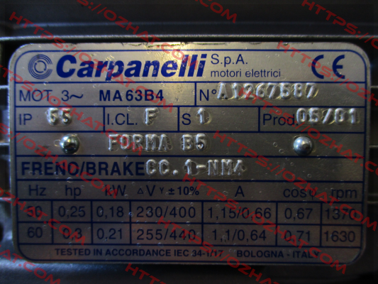 Typ 63L/4-BR (MA63b4)  Carpanelli