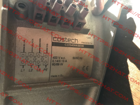 C22-S40-HKB-E00 Costech