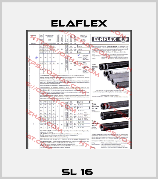 SL 16  Elaflex