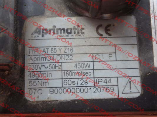 AT 85 Y Z16 Aprimatic