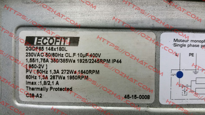 2GDF65 146x180L Ecofit