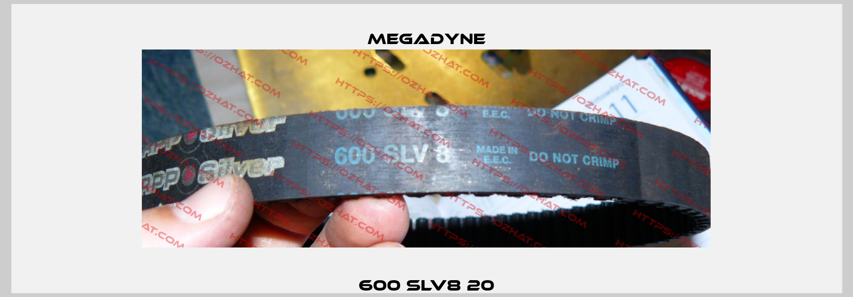 600 SLV8 20 Megadyne